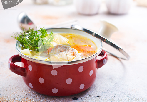 Image of fish soup
