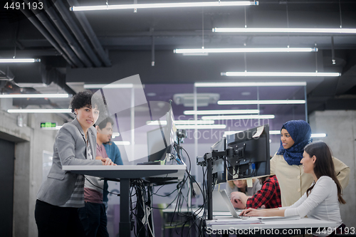 Image of portrait of young female software developer