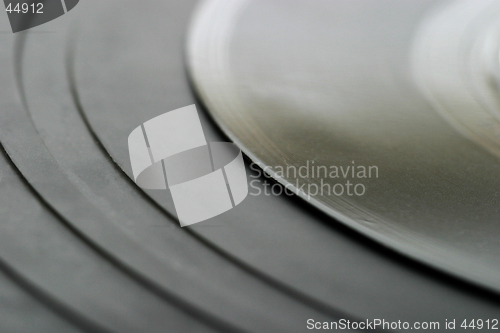 Image of Vinyl Record Abstract