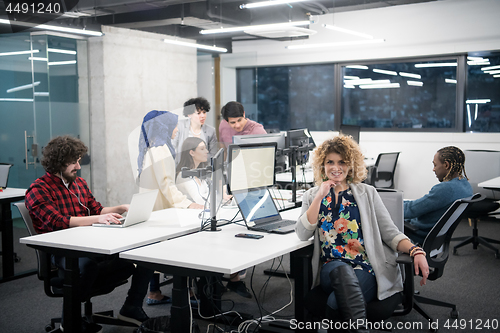 Image of portrait of young female software developer