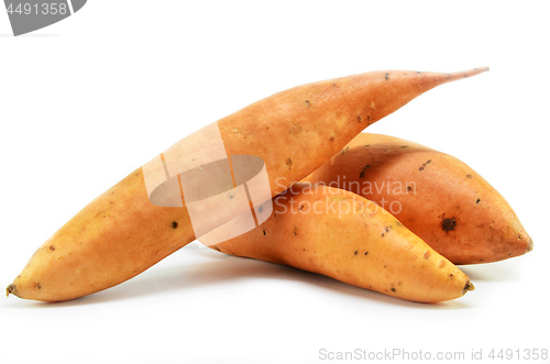 Image of Sweet potatoes isolated