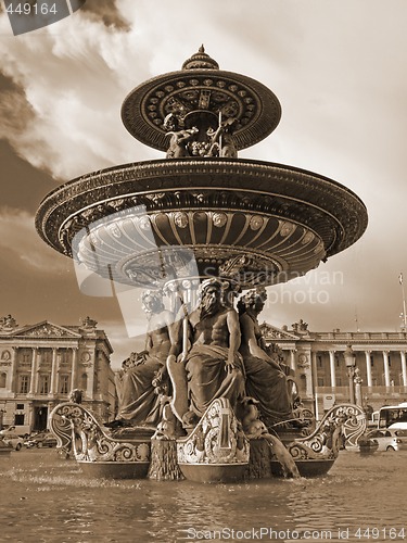 Image of Paris - The fountain in Concorde Square