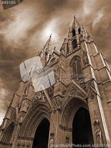 Image of Paris - the Sainte-clotilde basilica