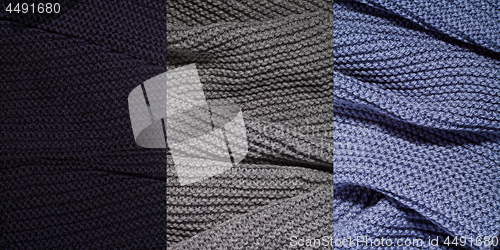 Image of Knitted textures background