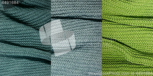 Image of Knitted textures background