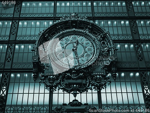 Image of Paris - Ancient clock in the Orsay Museum