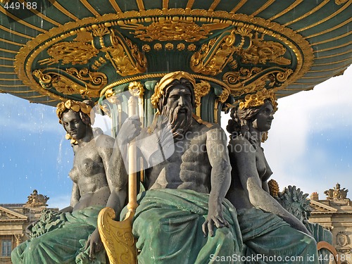 Image of Paris - The fountain in Concorde Square