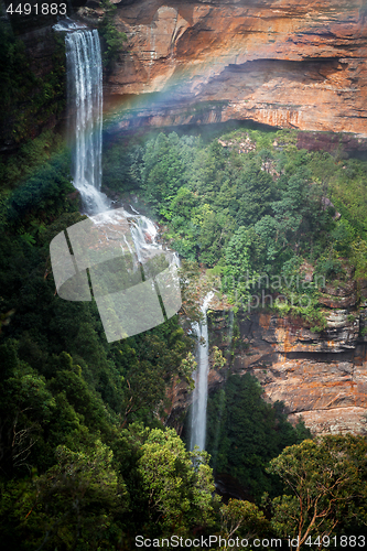 Image of Katoomba Falls Rainbow