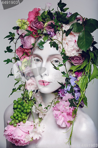 Image of Beautiful flower queen