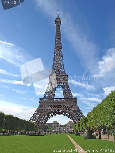 Image of The Eiffel Tower in Paris