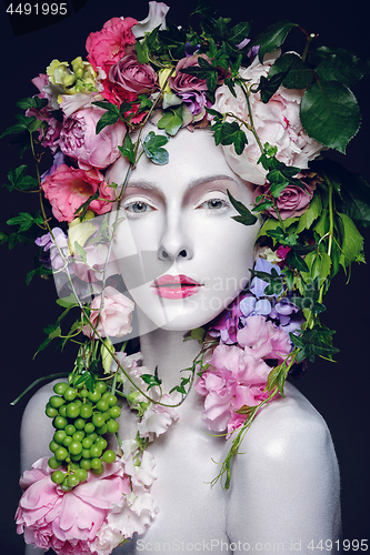 Image of Beautiful flower queen