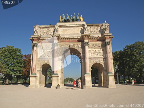 Image of Paris - The Carrousel Triump Arch