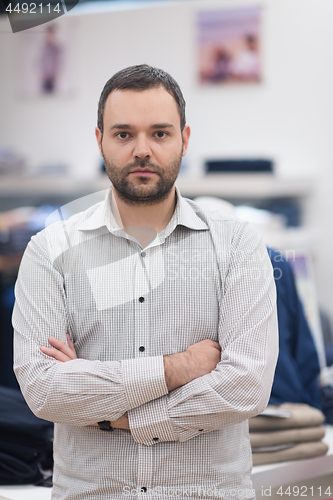 Image of man in Clothing Store