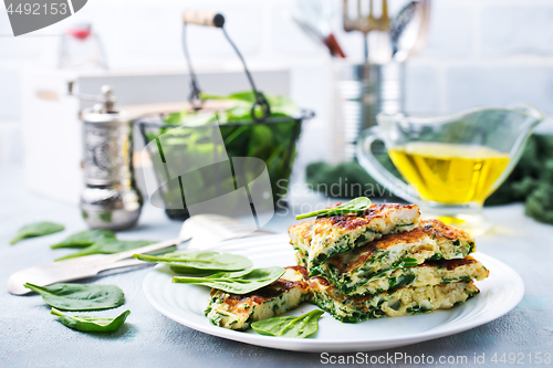 Image of omelette with spinach