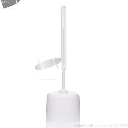 Image of White Toilet Brush