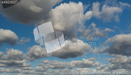 Image of Clouds and sky background