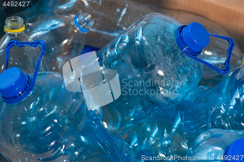 Image of Plastic bottles for recycling