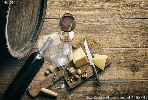 Image of Wine background