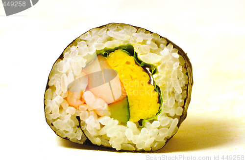 Image of japanese sushi roll