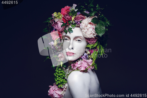 Image of Beautiful flower queen