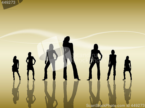 Image of Women Silhouettes