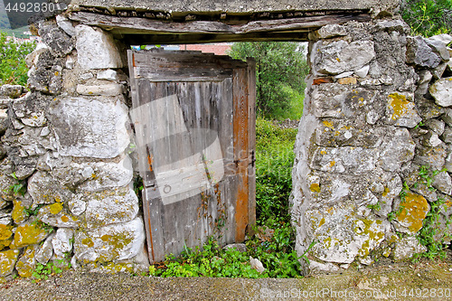 Image of Abandoned entrance