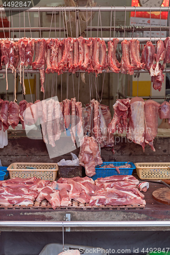 Image of Hanging Meat