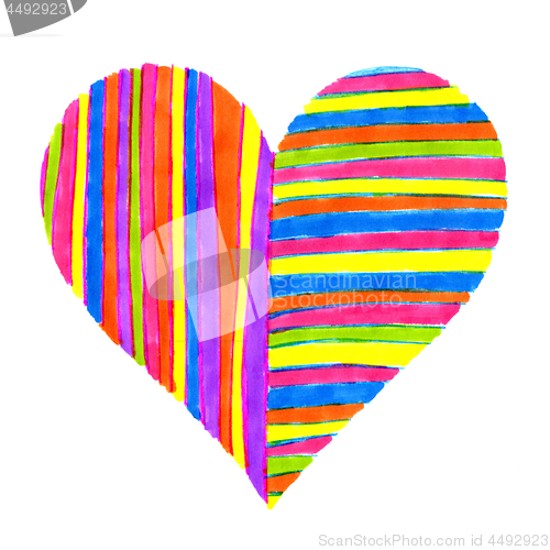 Image of Abstract bright heart 