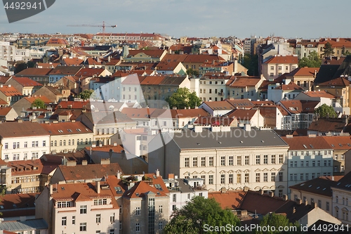 Image of Prague viewed from above