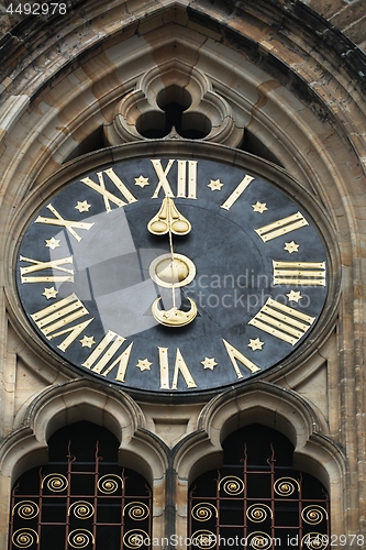 Image of Old clock on a tower