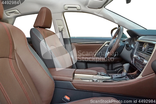 Image of Car Interior Backseats