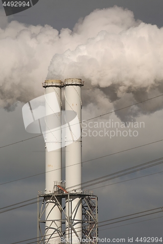 Image of Smoking power plant