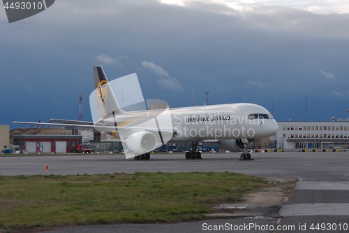 Image of Cargo plane at the airport