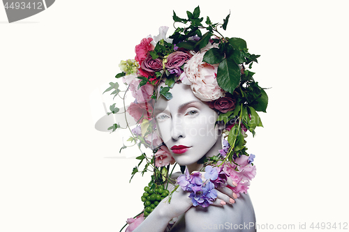 Image of Beautiful flower queen