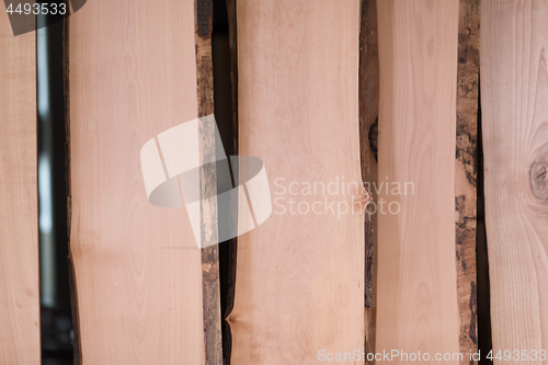 Image of samples of wooden furniture