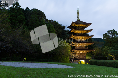 Image of Rurikoji temple in Japan