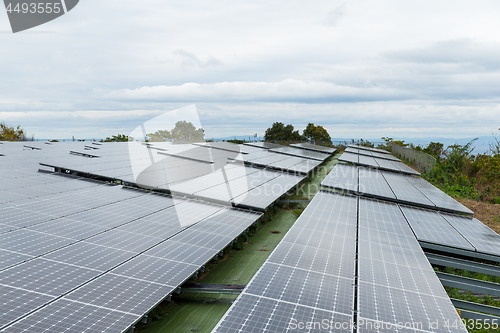 Image of Solar panel station