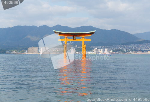 Image of Miyajima torii gate