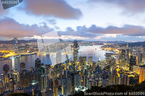 Image of Hong Kong cityscape