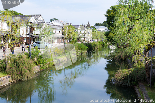 Image of Yanagawa river canal in Japan
