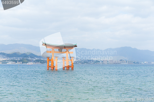 Image of Torii of Itsukushima Shrine in Hiroshima