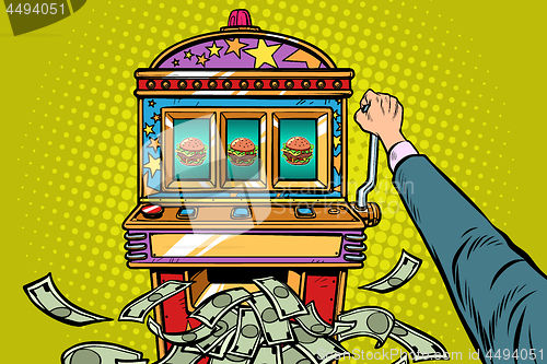 Image of Burger prize slot machine