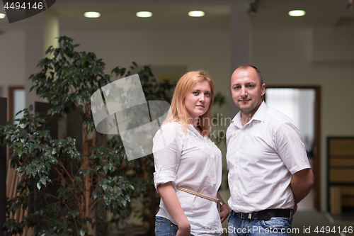 Image of designers in office at the wooden furniture manufacture