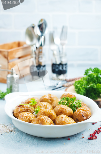 Image of boiled potatoes