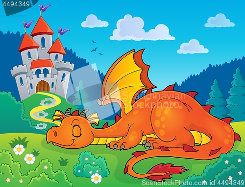 Image of Sleeping dragon theme image 2