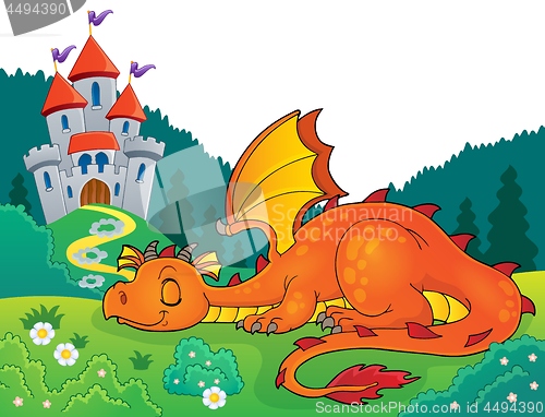 Image of Sleeping dragon theme image 4