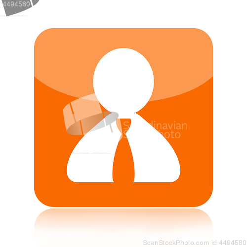 Image of Person orange icon