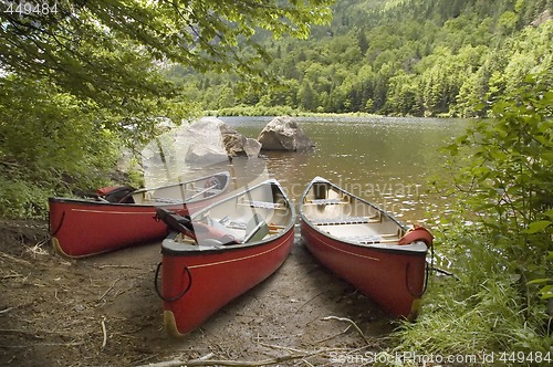 Image of Canoes