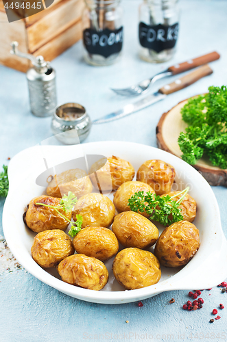 Image of boiled potatoes