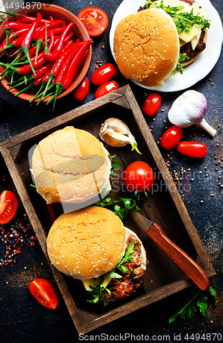 Image of burgers